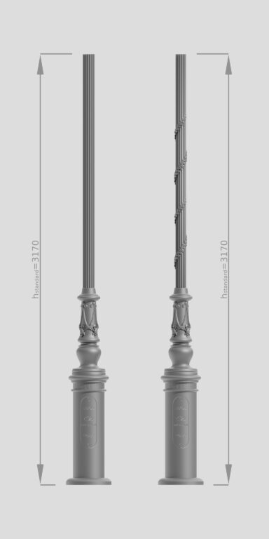 Lanterns pole A1B
