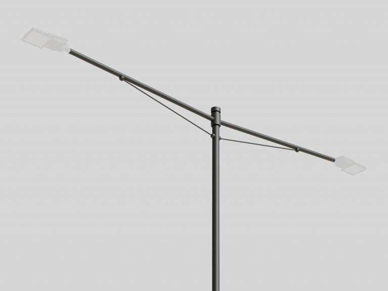 Pole and arms WDR2 WDR_2xR83-STANDARD