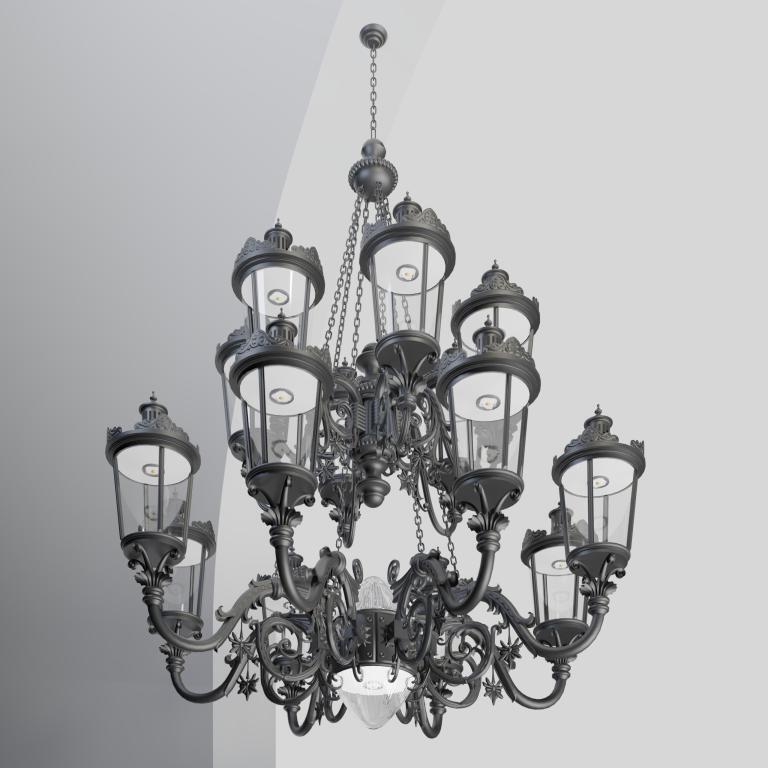 Church / Palace Chandelier ZR/08/G02 ZR_8xR179_8xG026xR65_6xG02-STANDARD https://www.art-metal.pl