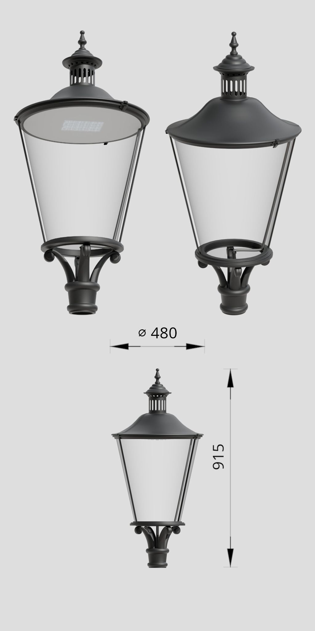 Detailed image of Luminário 03 Libra B