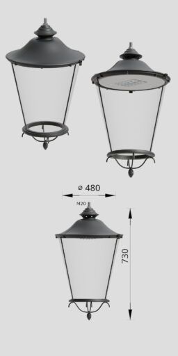 Detailed image of Luminário 03 Libra C
