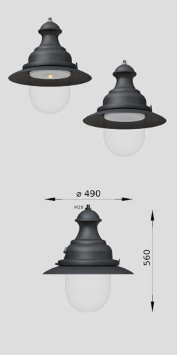 Detailed image of Luminário 04 Aries A