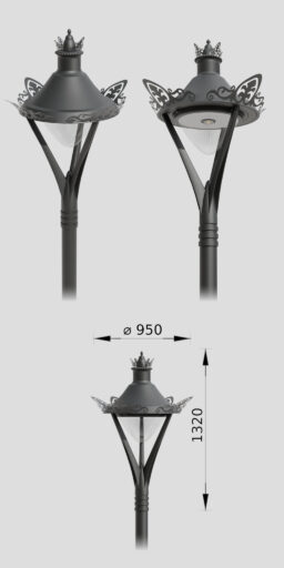 Detailed image of Luminário 10 Opal C