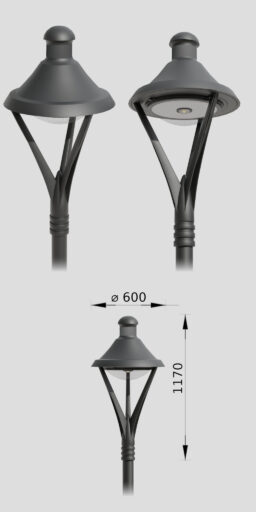 Detailed image of Luminário 10 Opal E